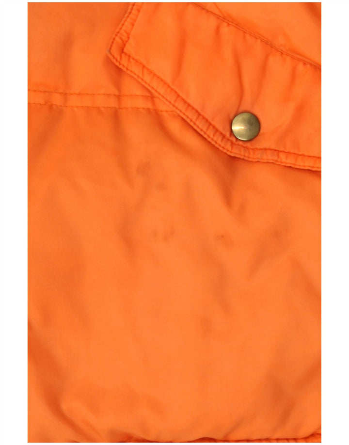 Jachetă căptușită pentru bărbați Cacao UK 40 Large Orange