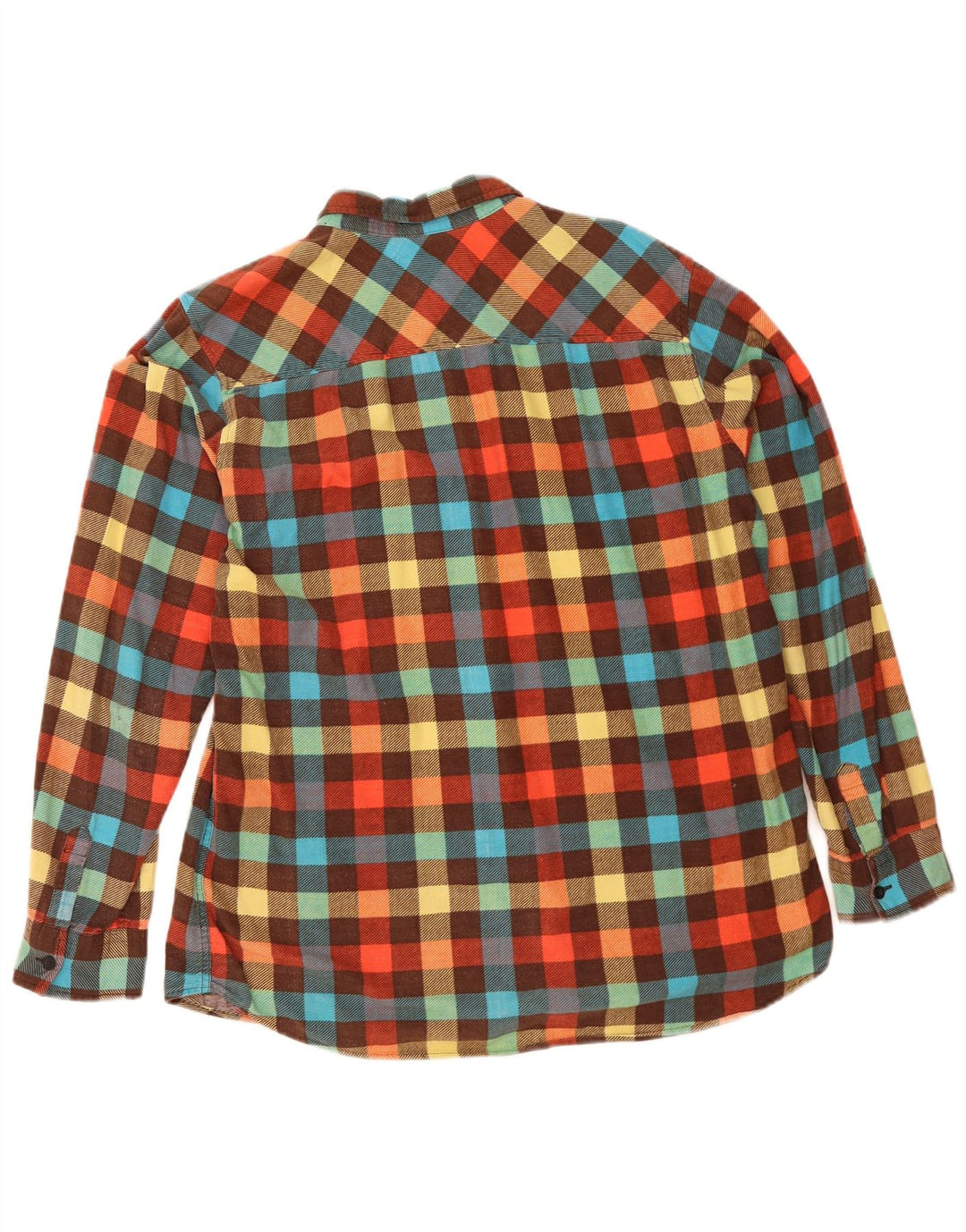 Cămașă de flanel pentru bărbați Quiksilver, carouri medii multicolore