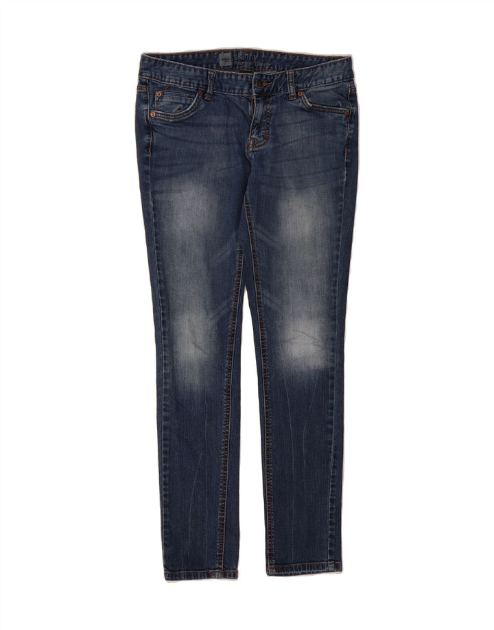 MOSSIMO Womens Skinny Jeans US 8 Medium W34 L31 Blue Cotton Vintage Mossimo and Second-Hand Mossimo from Messina Hembry 