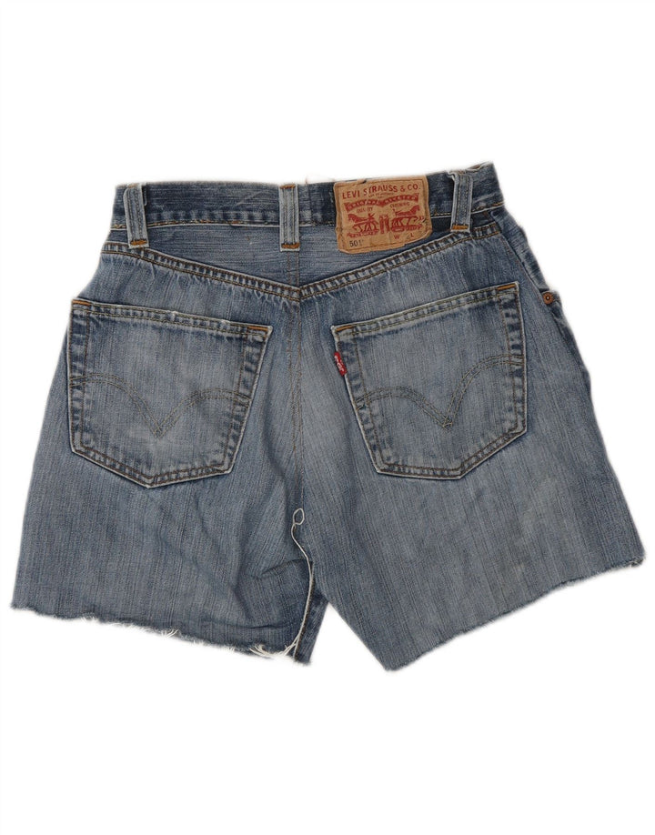 Pantaloni scurți Levi's 501 Denim W32 Large Blue Bumbac