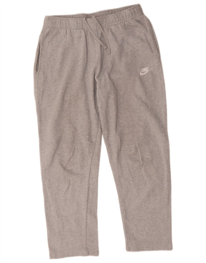 Pantaloni de trening Nike pentru femei UK 14, bumbac cu pete gri mediu
