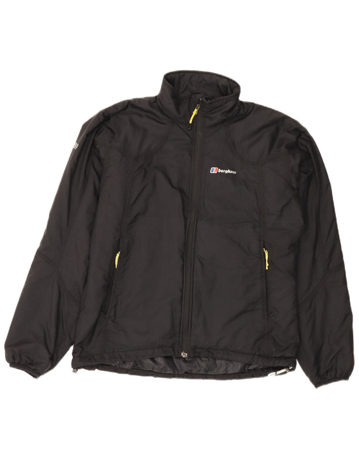 Jachetă de vânt pentru femei Berghaus UK 16, mare, negru, nailon