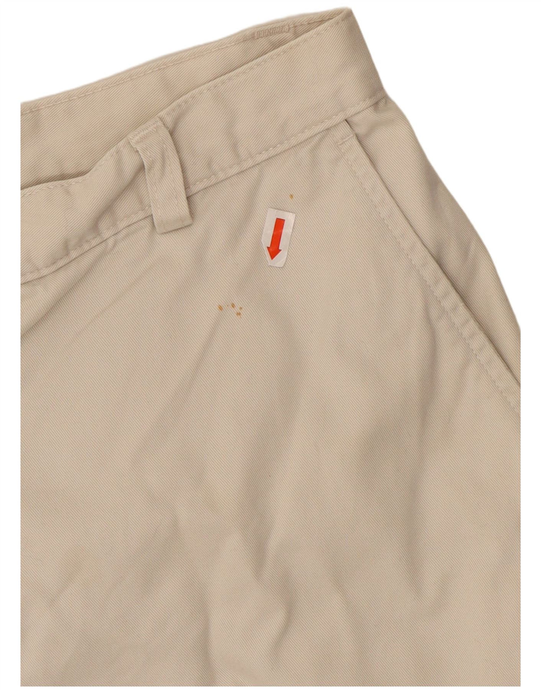 Pantaloni scurti chino pentru femei Eddie Bauer US 10 Large W30 White