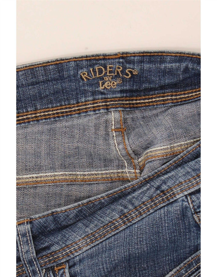 Blugi Lee pentru femei Riders Bootcut US 12 Large W33 L27 Blue Bumbac