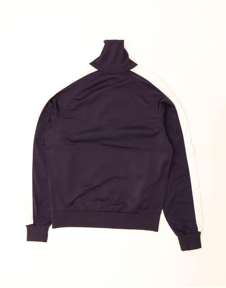 Jachetă de trening Puma pentru bărbați, poliester color bloc, albastru marin mediu