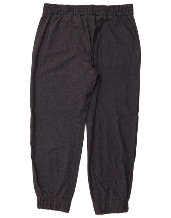 Pantaloni chino pentru femei ZARA XL W32 L27 Gri Poliester