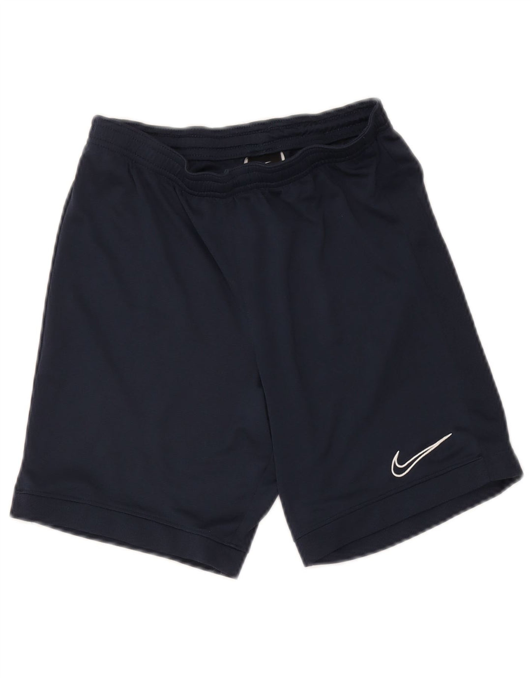 Pantaloni scurți sport Nike Dri Fit pentru femei UK 8 Small, bleumarin, poliester