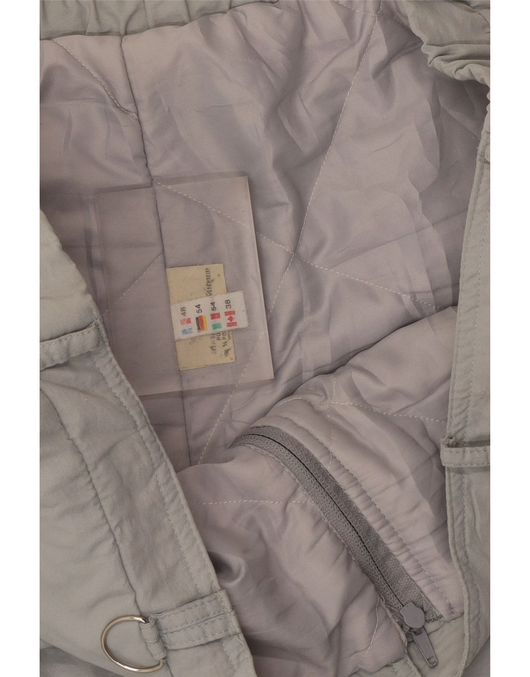 Pantaloni de schi pentru bărbați K-Way IT 48 Medium W38 L31 Gri Poliamidă