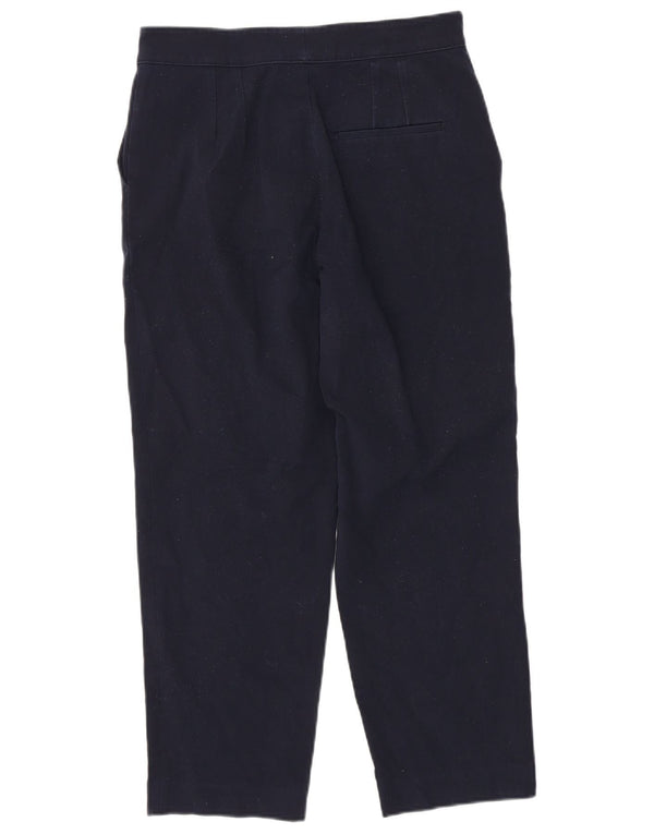 Pantaloni tăiați Massimo Dutti pentru femei EU 40 Medium W30 L26 Bleumarin