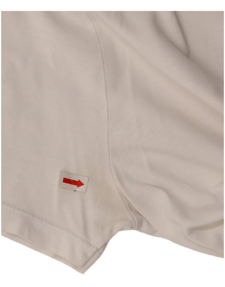 Tricou cu grafic pentru femei Zara UK 12 Medium White
