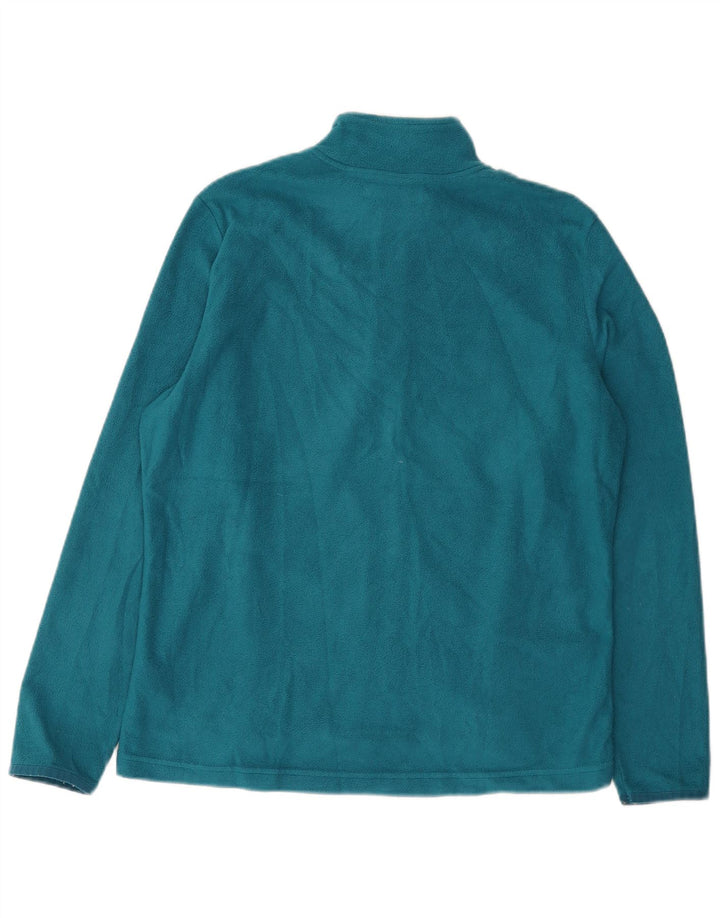 Jachetă fleece pentru femei Marks & Spencer UK 14, mare, albastru, poliester
