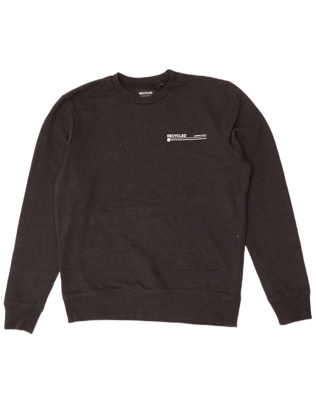 Pulover Superdry pentru bărbați, bumbac, gri mediu