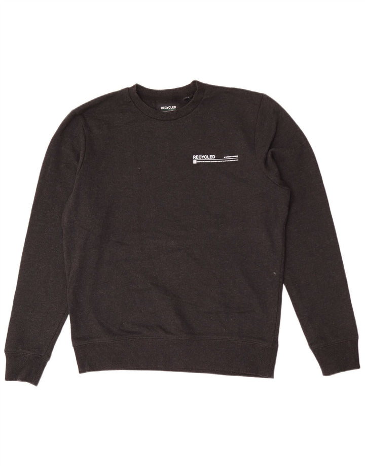 Pulover Superdry pentru bărbați, bumbac, gri mediu