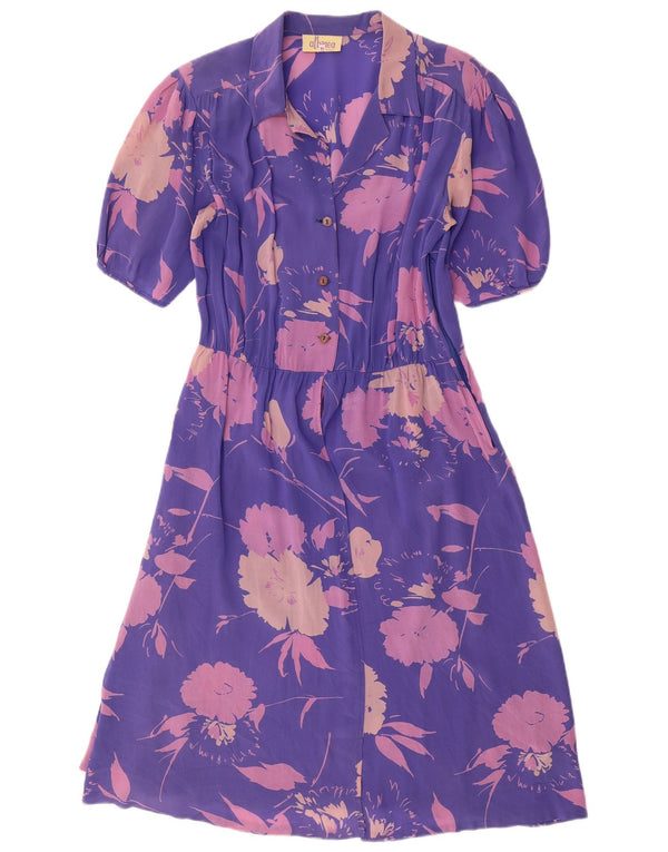 Rochie A-Line pentru femei Albinea UK 16 mare, violet, acetat floral