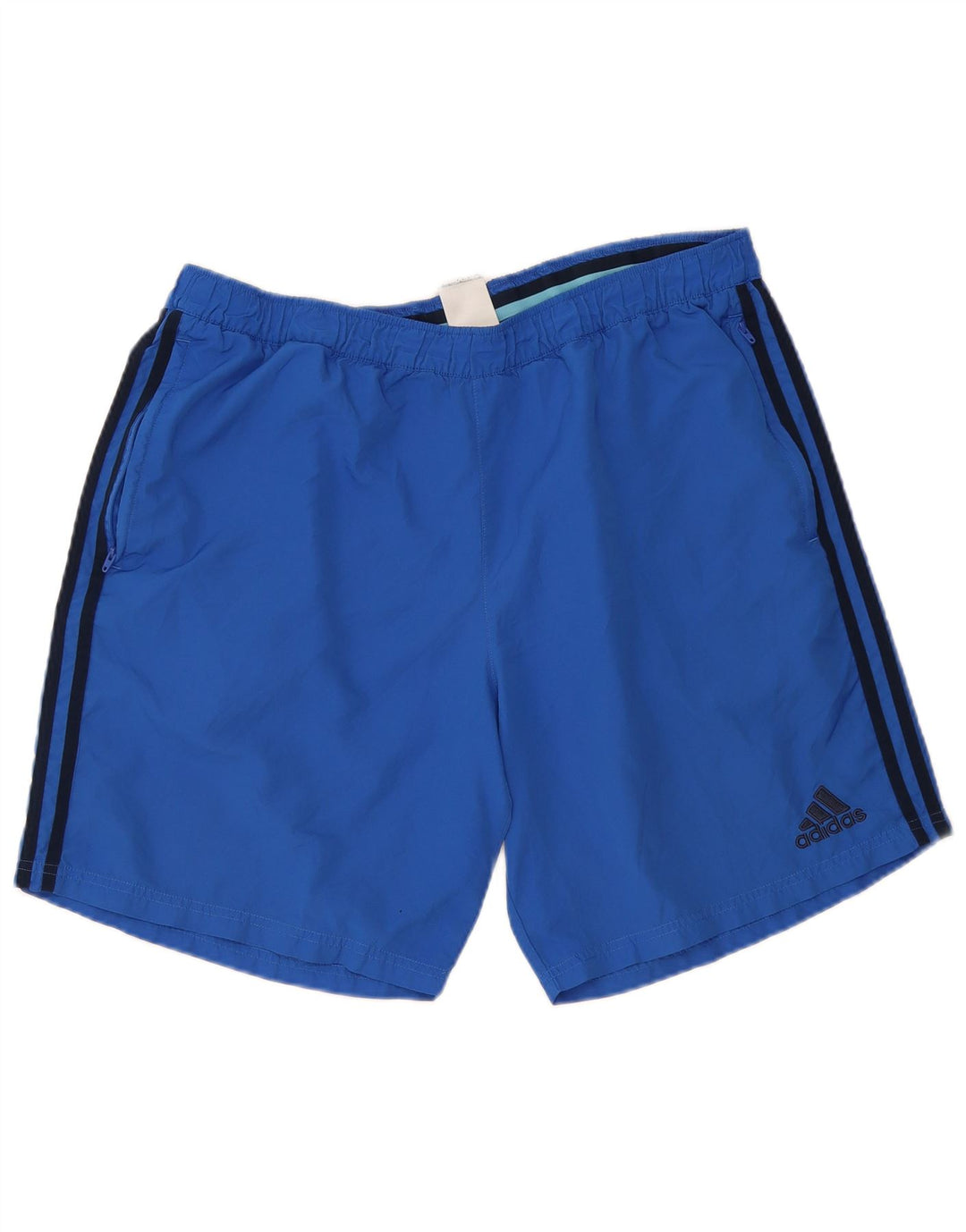 Pantaloni scurți sport pentru bărbați Adidas XL poliester albastru