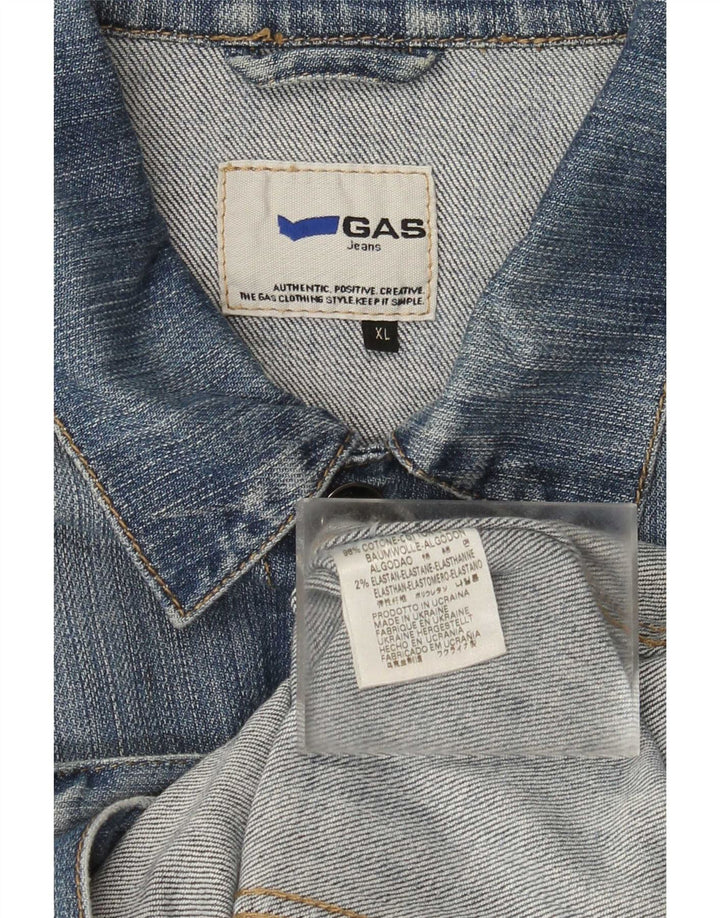 Jachetă de blugi pentru femei Gas UK 18 XL, bumbac albastru