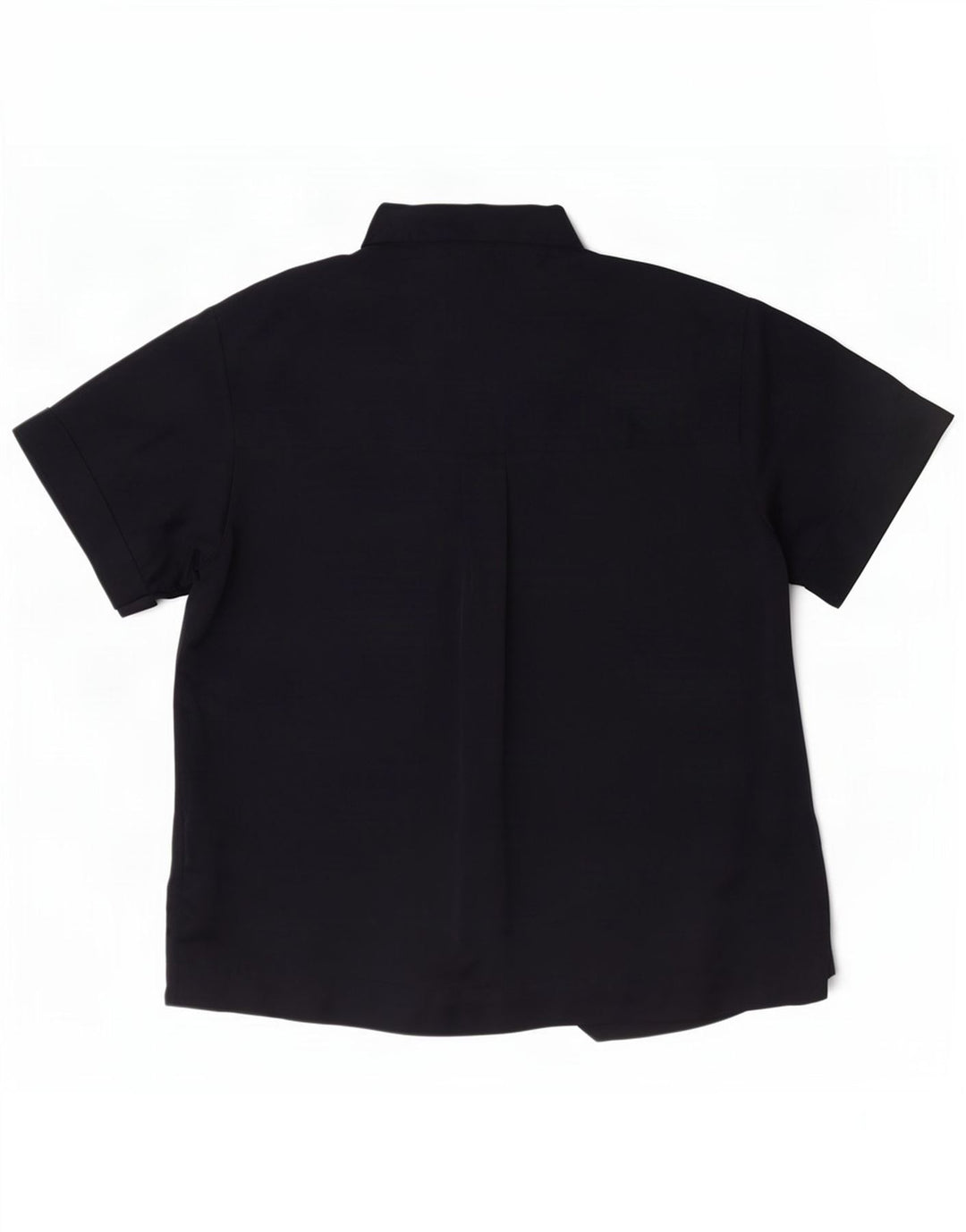 Bluză cămașă cu mânecă scurtă pentru femei Marks & Spencer UK 12 Medium Bleumarin