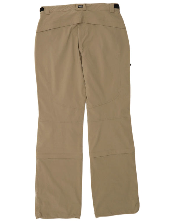 Pantaloni cargo pentru drumeții Icepeak pentru femei EU 40 Medium W30 L32 Kaki Poliester