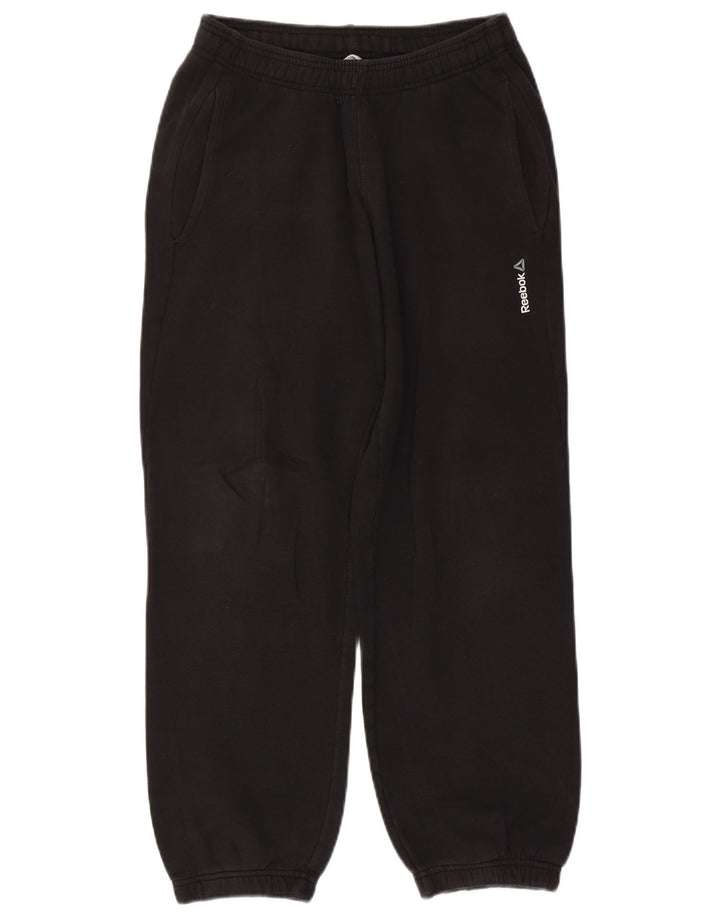 Pantaloni de trening pentru bărbați Reebok Pantaloni de jogging mici, negru, bumbac