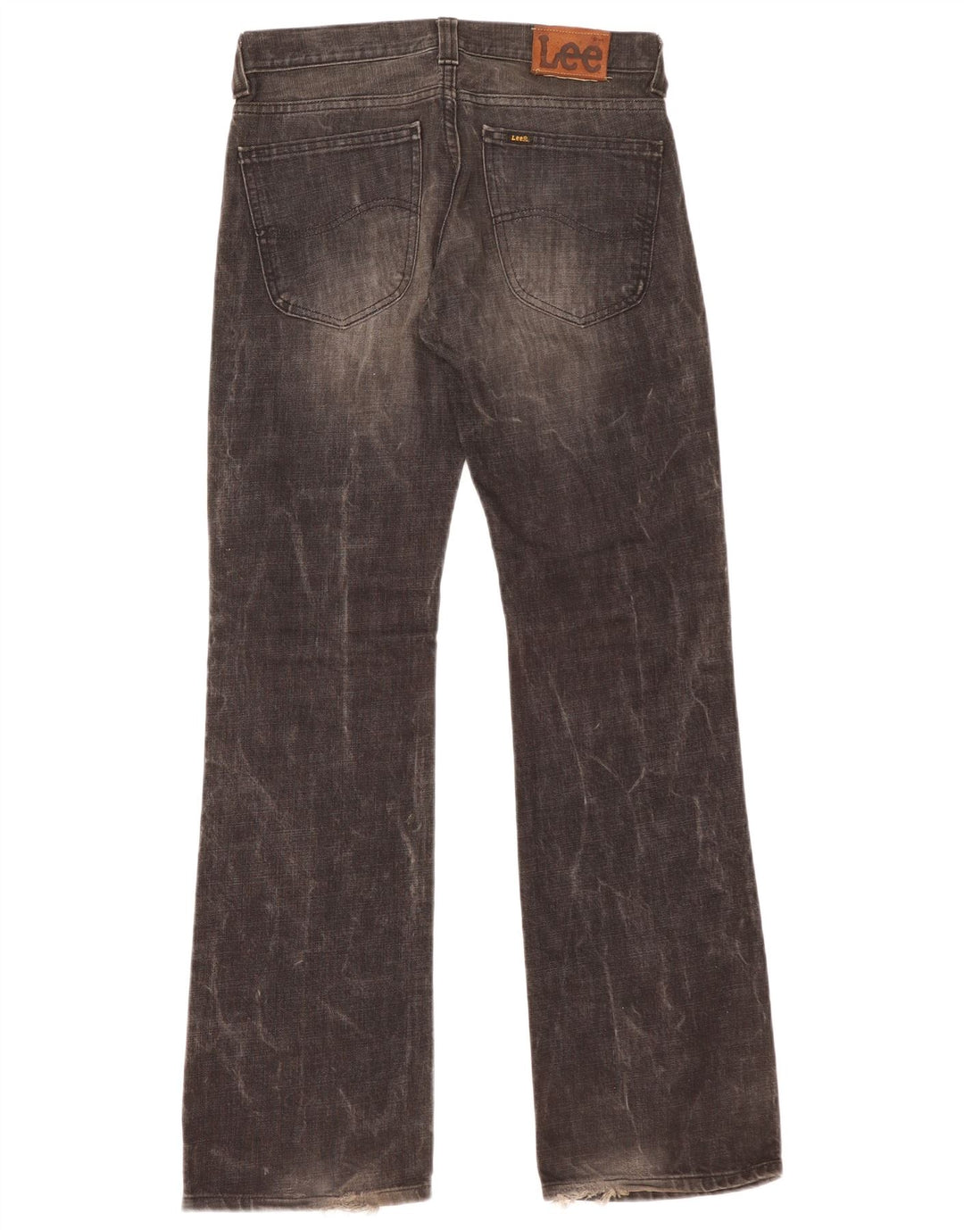 Blugi Bootcut Lee pentru bărbați W30 L34 bumbac negru