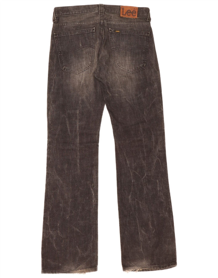 Blugi Bootcut Lee pentru bărbați W30 L34 bumbac negru