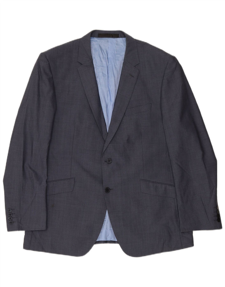 Jachetă pentru bărbați Marks & Spencer Tailored Fit Blazer UK 38 Medium Bleumarin