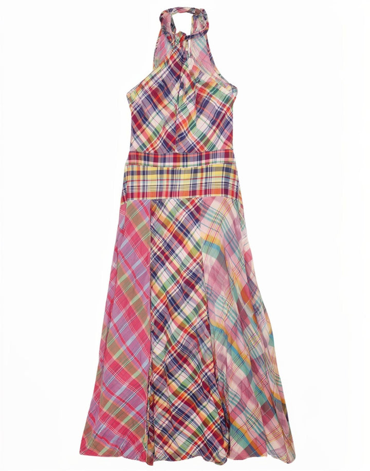 Rochie Halter Polo Ralph Lauren pentru femei US 10, mare, multicoloră, mozaic