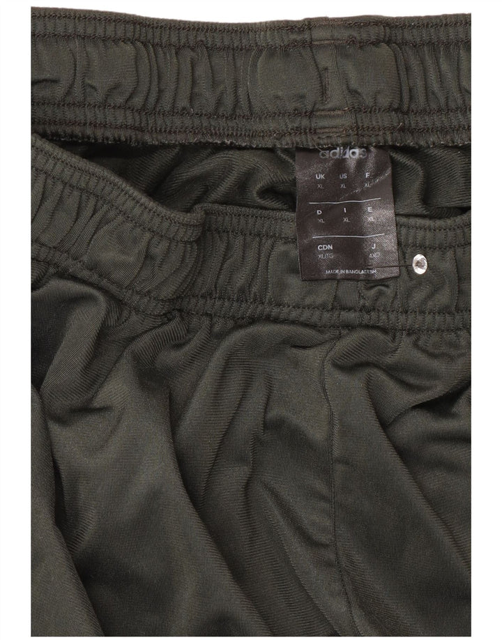 Pantaloni de trening pentru bărbați Adidas Pantaloni de jogging XL Poliester verde