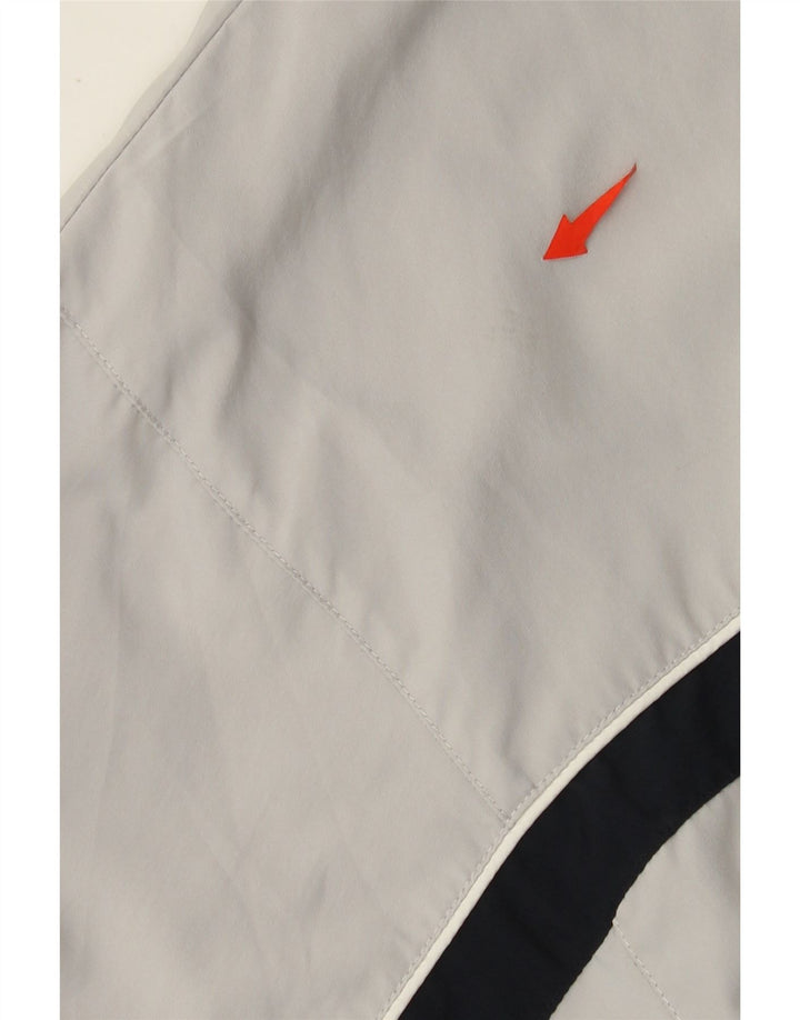 Jachetă de top pentru trening Reebok pentru bărbați, gri mic, color block, din poliester