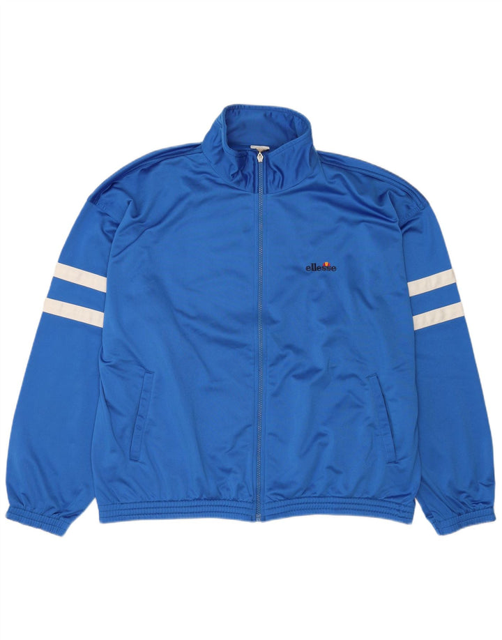 Jachetă de trening pentru bărbați Ellesse, XL, albastru, poliester bloc de culoare