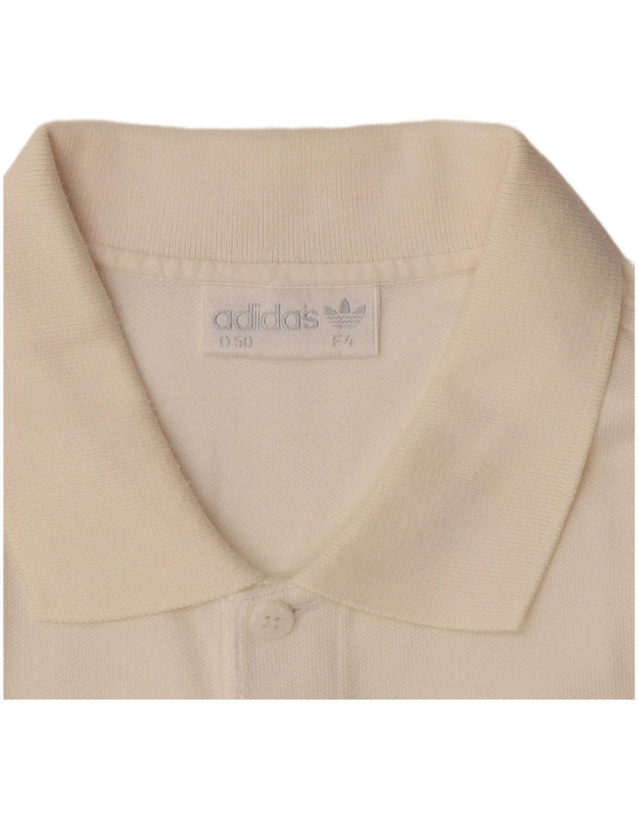 Tricou polo Adidas pentru bărbați IT 50 Medium Off White