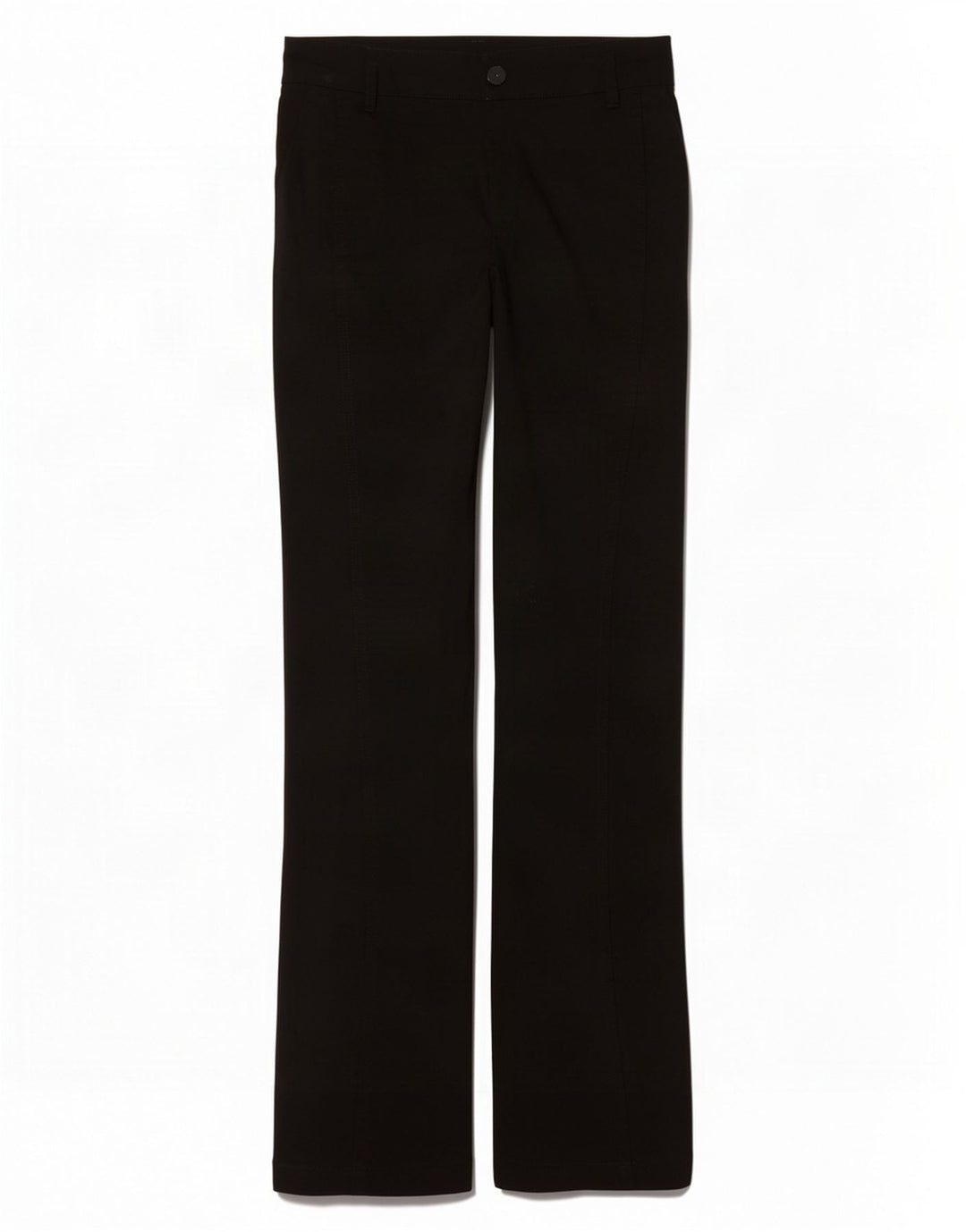 Pantaloni casual pentru femei Bootcut Zara Mici W26 L30 Negri