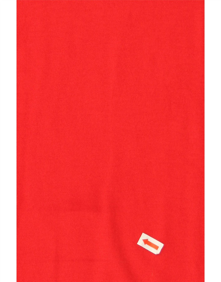 Marks & Spencer, pentru femei, cu mânecă lungă, cu croială obișnuită, UK 10 Small Red Viscose