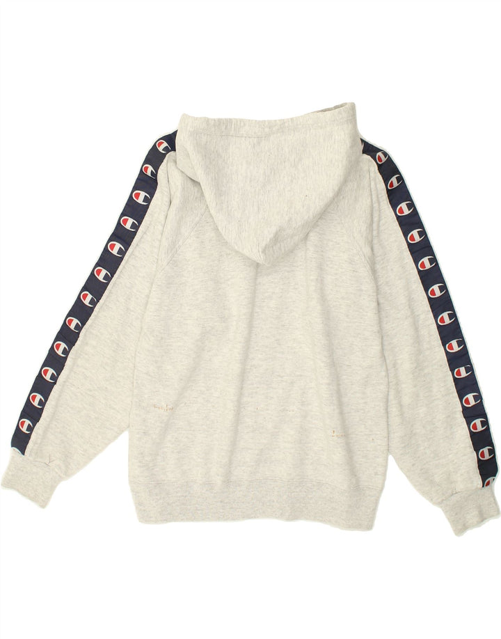 CHAMPION Mens Hoodie Jumper Small Grey Cotton Vintage Champion and Second-Hand Champion from Messina Hembry 