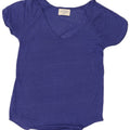 Tricou pentru femei Zara UK 14 Medium Blue Flecked