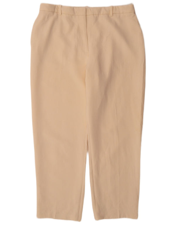 Pantaloni chino conici pentru femei Marks & Spencer UK 18 XL W36 L30 bej