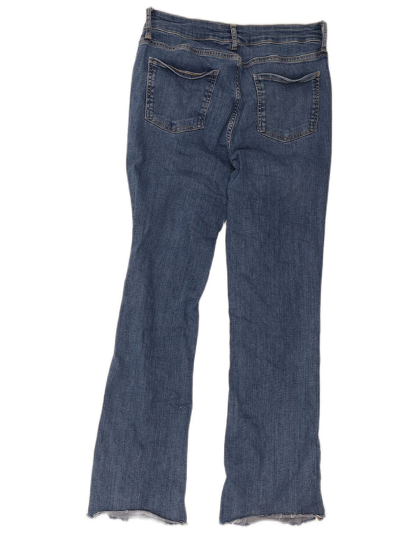 Blugi Zara Femei Bootcut EU 40 Medium W30 L29 Albastru