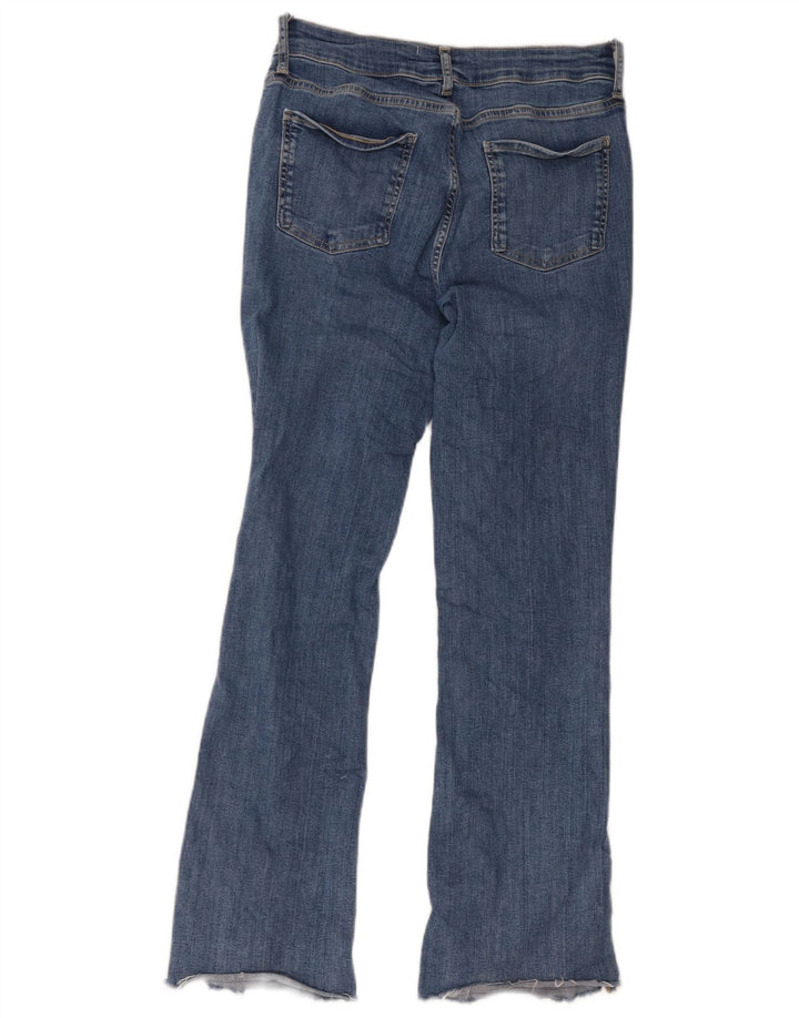 Blugi Zara Femei Bootcut EU 40 Medium W30 L29 Albastru