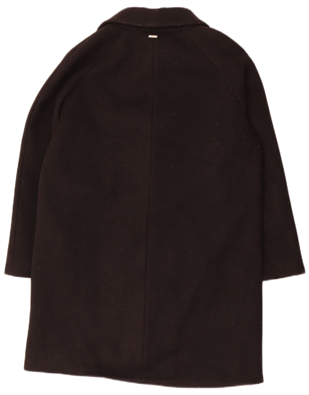 Palton dublu supradimensionat pentru femei Guess UK 10 Poliester negru mic