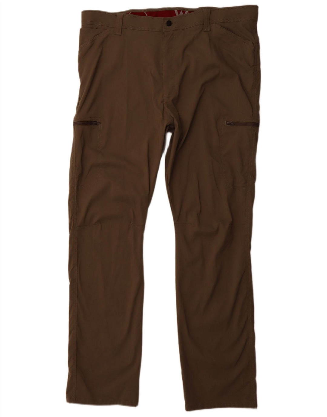 Pantaloni cargo pentru drumeții WRANGLER pentru bărbați, W40 L32, nailon kaki
