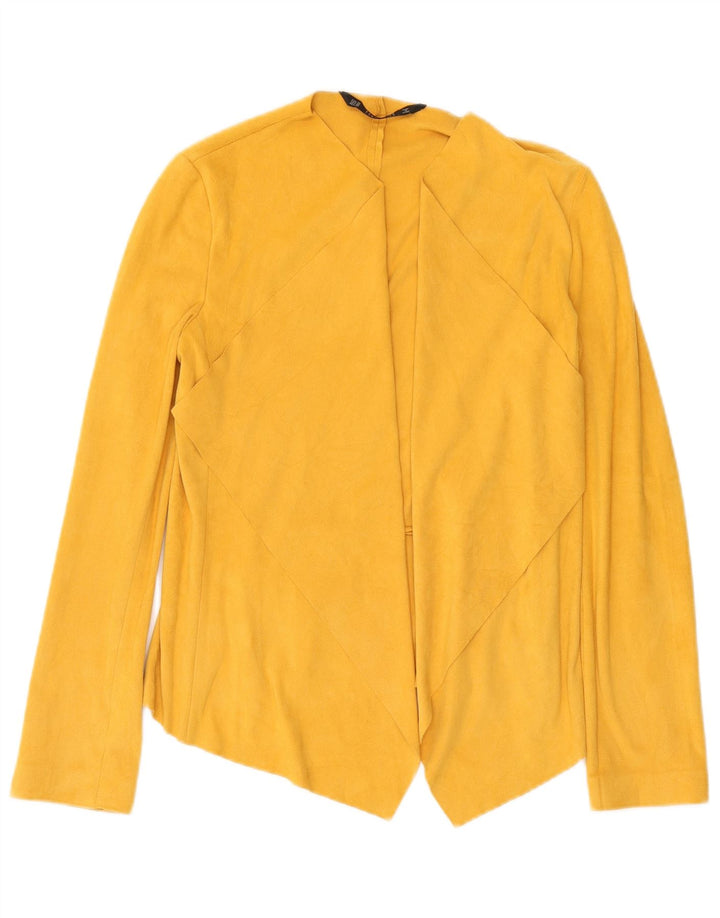 Jachetă Blazer oversize pentru femei Zara UK 6 XS Poliester galben