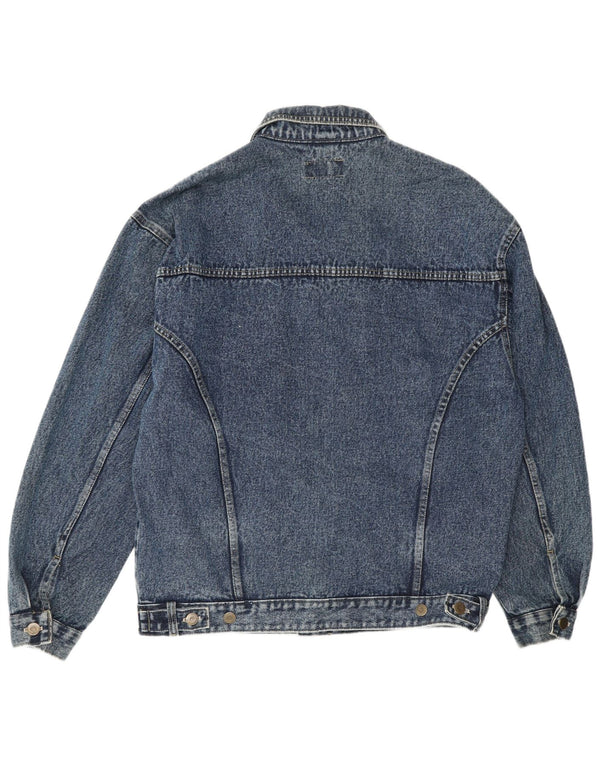 Vintage Mens Denim Jacket UK 38 Medium Blue