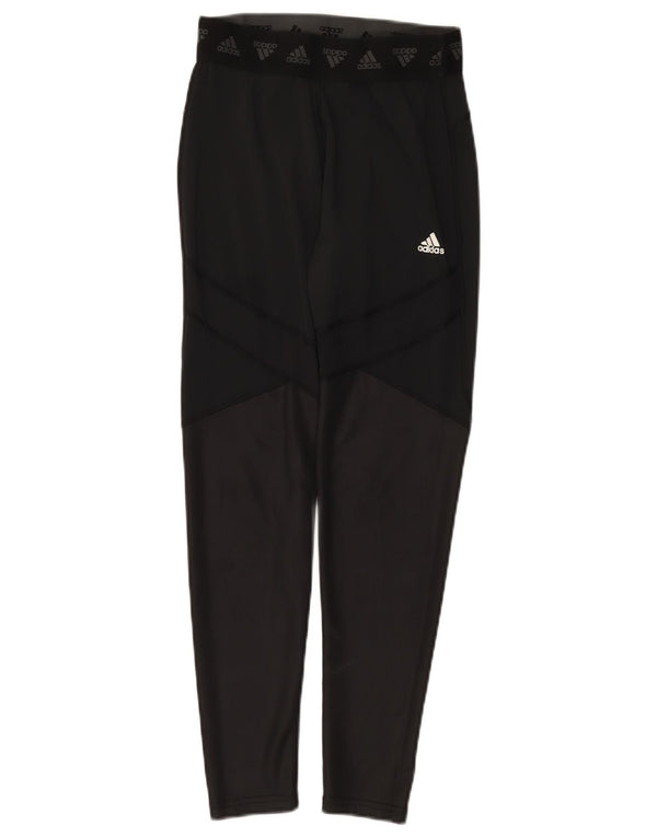 Leggings Adidas Aeroready Graphic pentru femei UK 12/14 Medium Black