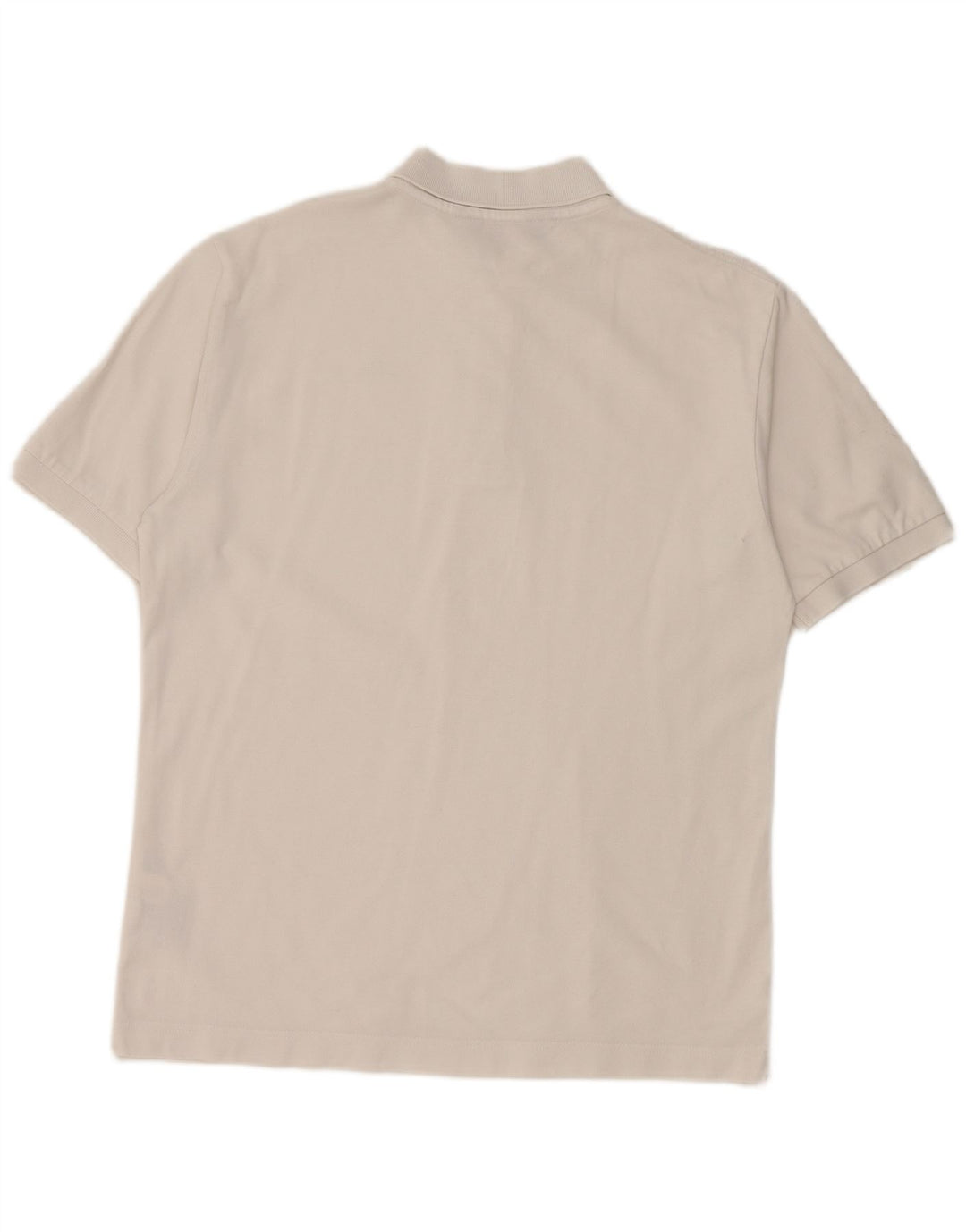 Cămașă polo pentru bărbați Kappa, bumbac alb mediu