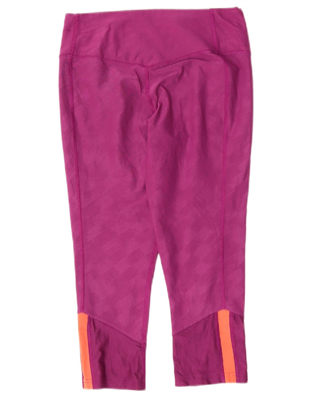 Leggings Capri Nike pentru femei UK 10 Poliester geometric violet mic