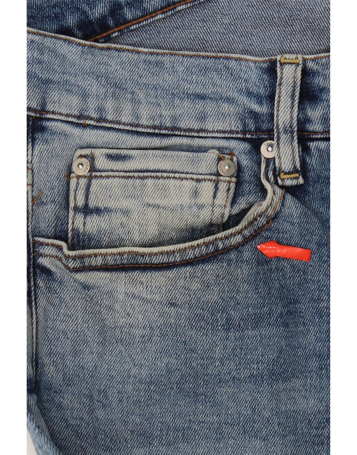 Blugi slim pentru bărbați Zara Mărimea 42 Large W32 L31 Albastru