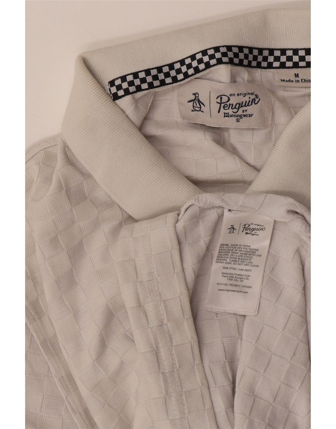 Tricou polo pentru bărbați Penguin, bumbac gri mediu