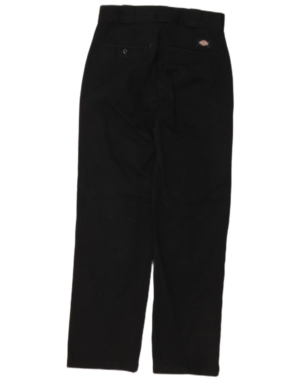 Pantaloni chino drepți pentru bărbați Dickies L26 L29 Poliester negru