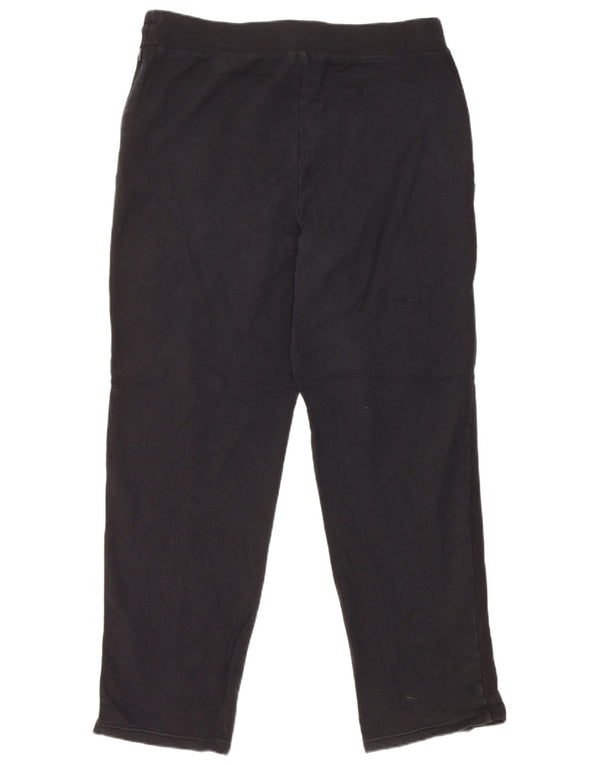 Pantaloni de trening pentru femei Marks & Spencer UK 16, mare, negru, bumbac