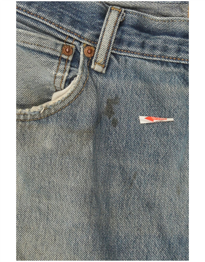 Blugi drepti pentru bărbați Levi's 501 W36 L29 Bumbac albastru